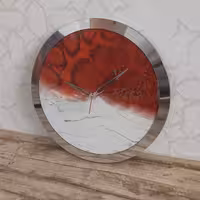 ساعت دست ساز رزینی قابل سفارش در ابعاد و رنگ های مختلف