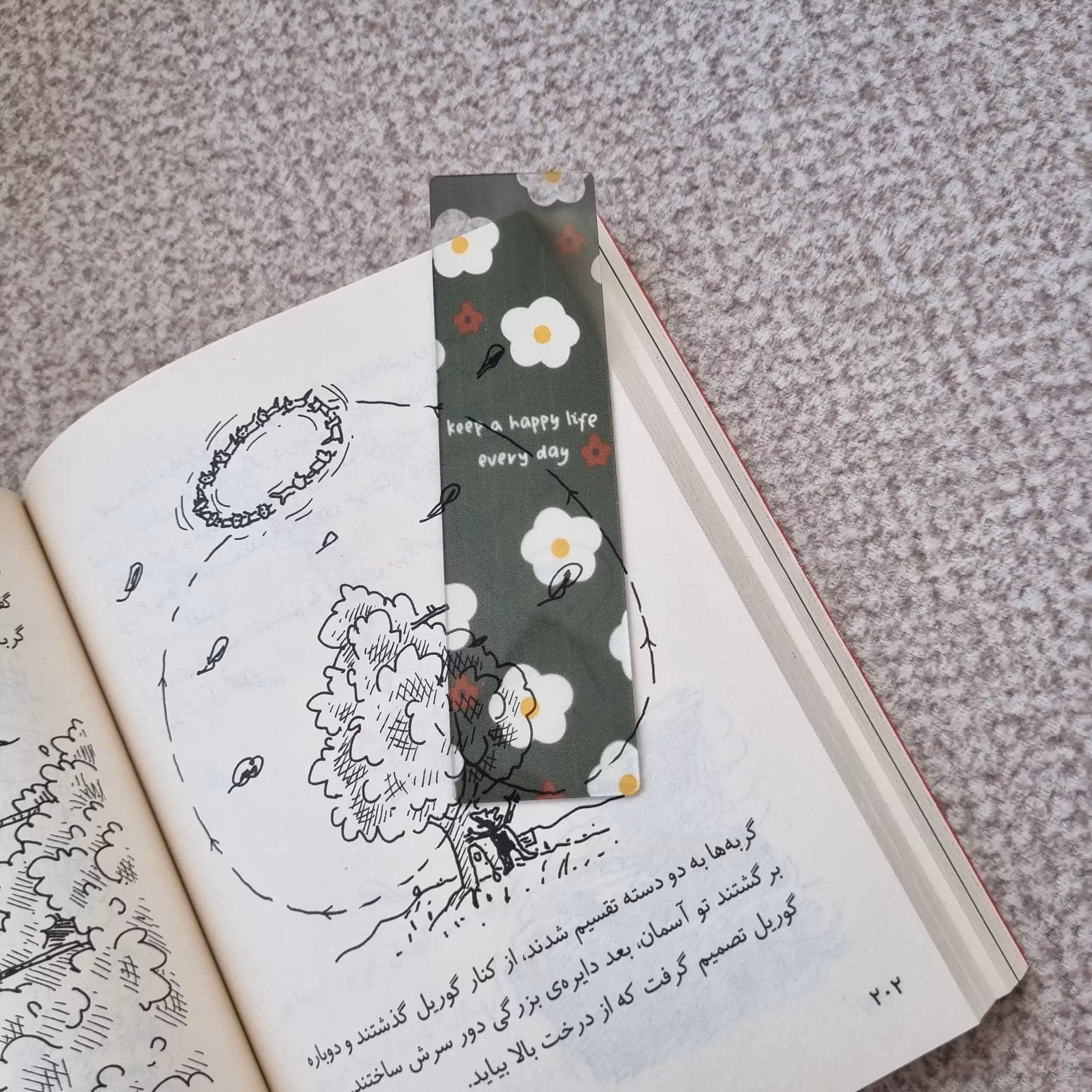 نشانک کتاب (بوک مارک) شفاف و شیشه ای موجود در طرح های مختلف  سایز 14 در 4.5 سانتی متر و یه هدیه عالی برای کتابخوان ها