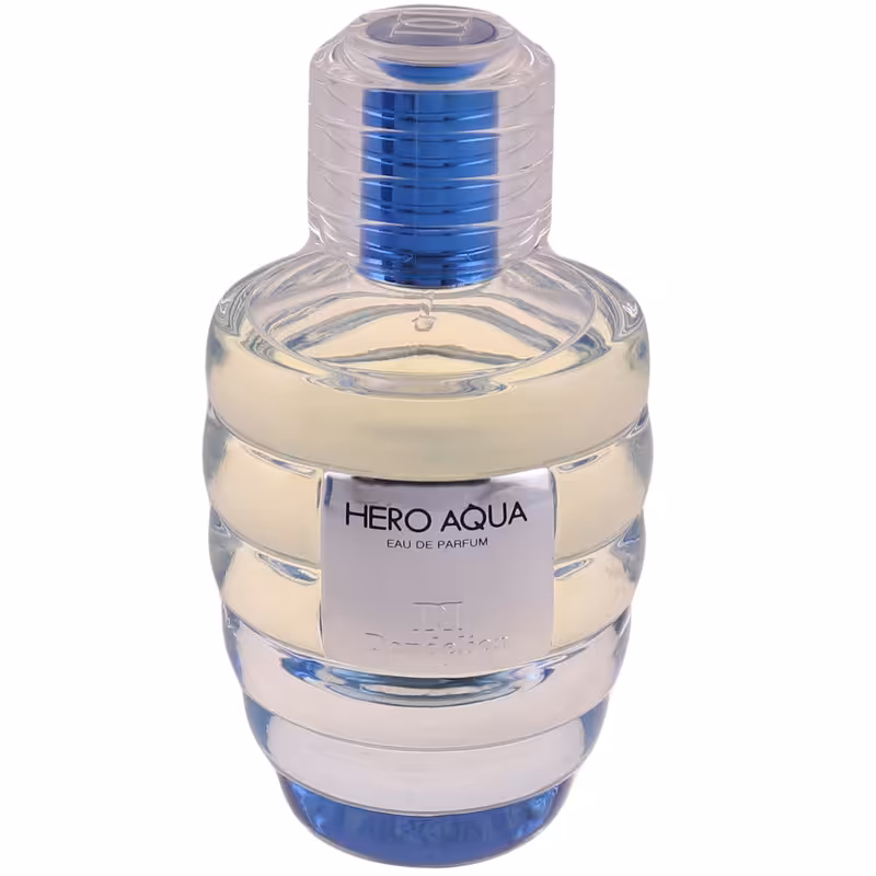 ادو پرفیوم مردانه دندلیون مدل Hero Aqua حجم 100 میلی لیتر