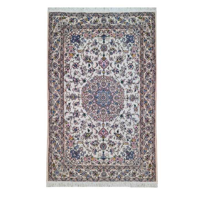 فرش دستبافت سه متری مدل نایین کد 50