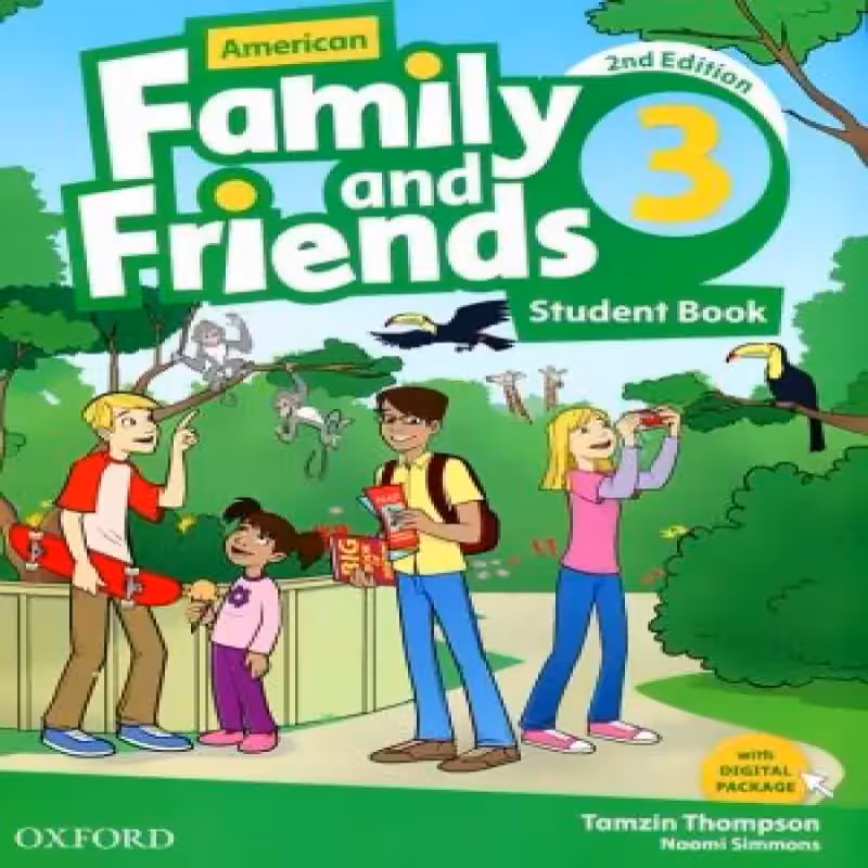 American Family and Friends 3 Second Edition کتاب
