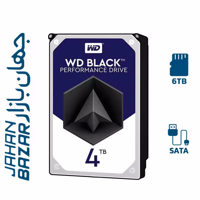 هارد اینترنال وسترن دیجیتال مدل WD4004FZWX ظرفیت 4 ترابایت