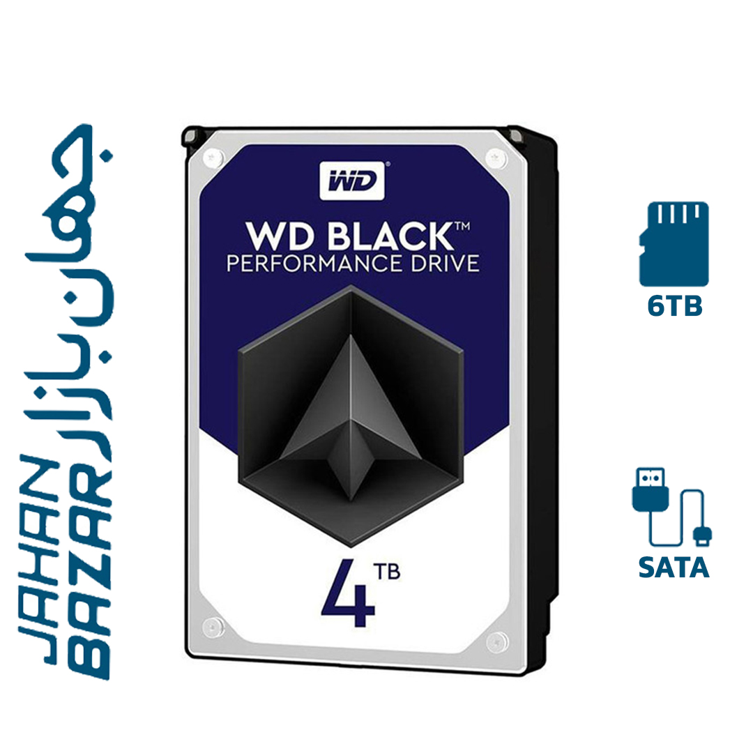 هارد اینترنال وسترن دیجیتال مدل WD4004FZWX ظرفیت 4 ترابایت