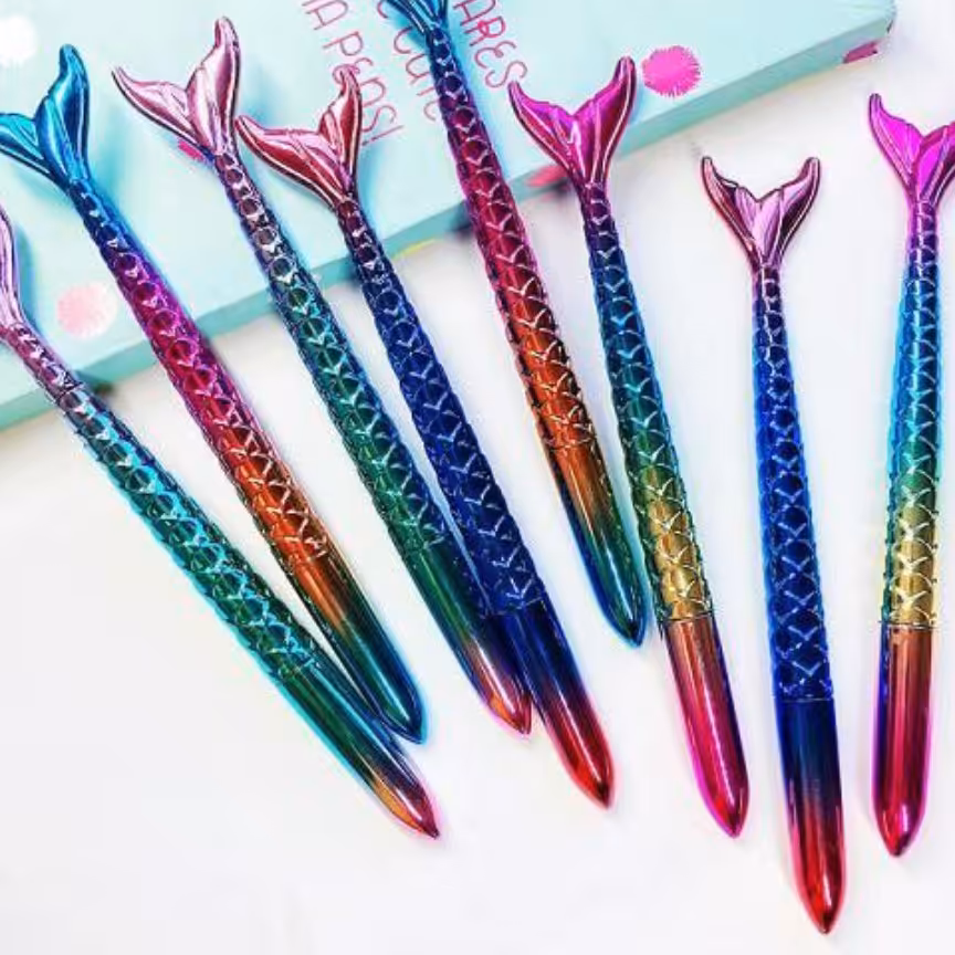 خودکار پری دریایی  دارای رنگ های زیبا 