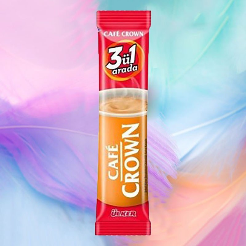 کافی میکس 3 در 1 کافه کراون اولکر ULKER cafe crown 3in1 arada sade