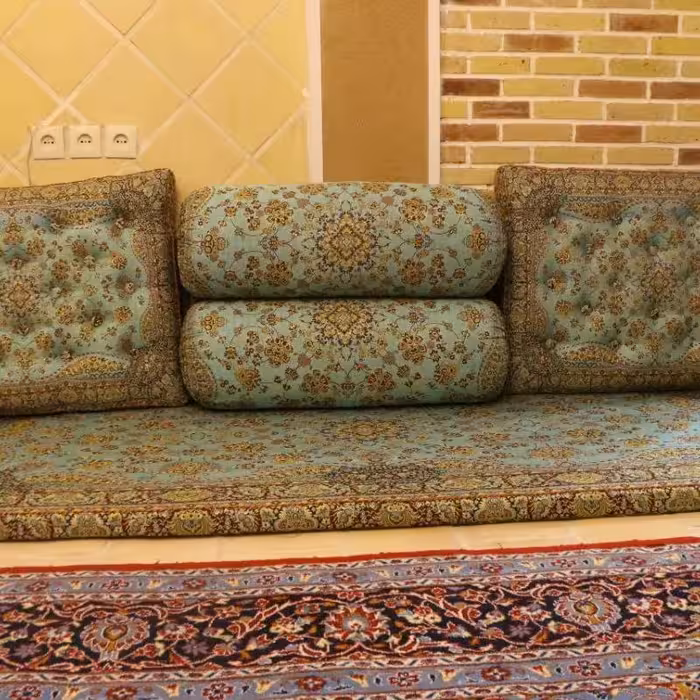 ست هفت تکه شاهنشین طرح نگین سبزابی