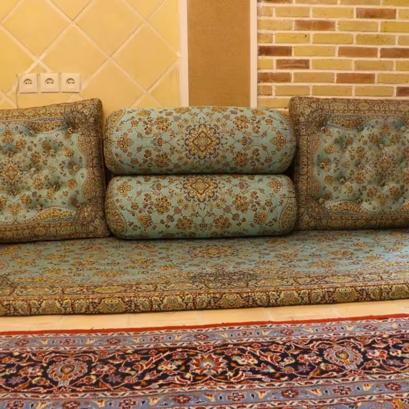 ست هفت تکه شاهنشین طرح نگین سبزابی