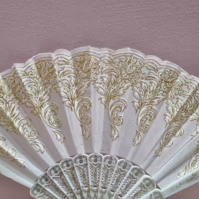 بادبزن دستی فانتزی دخترانه