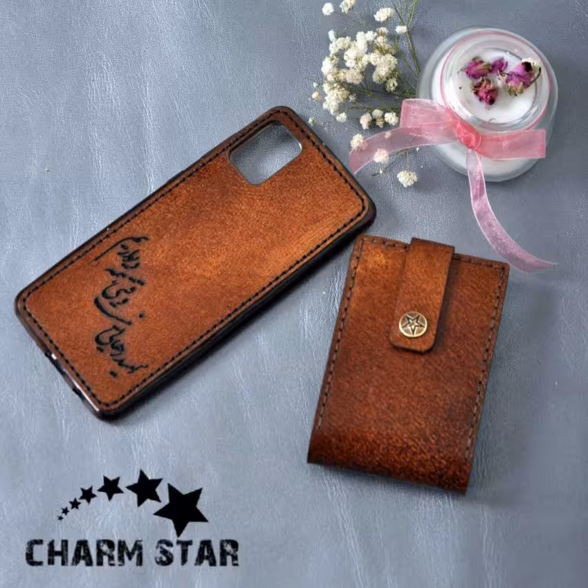 ست قاب گوشی و جاکارتی