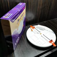پنل 38 وات سایزشو (افق) گرد نمانور  با گارانتی 15 ماهه تعویض بسته 1عددی