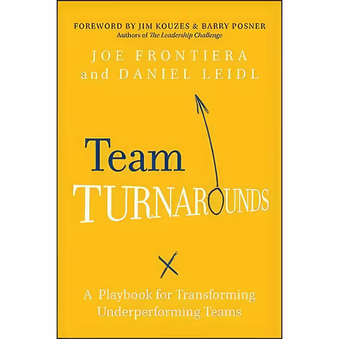 کتاب زبان اصلی Team Turnarounds انتشارات JosseyBass