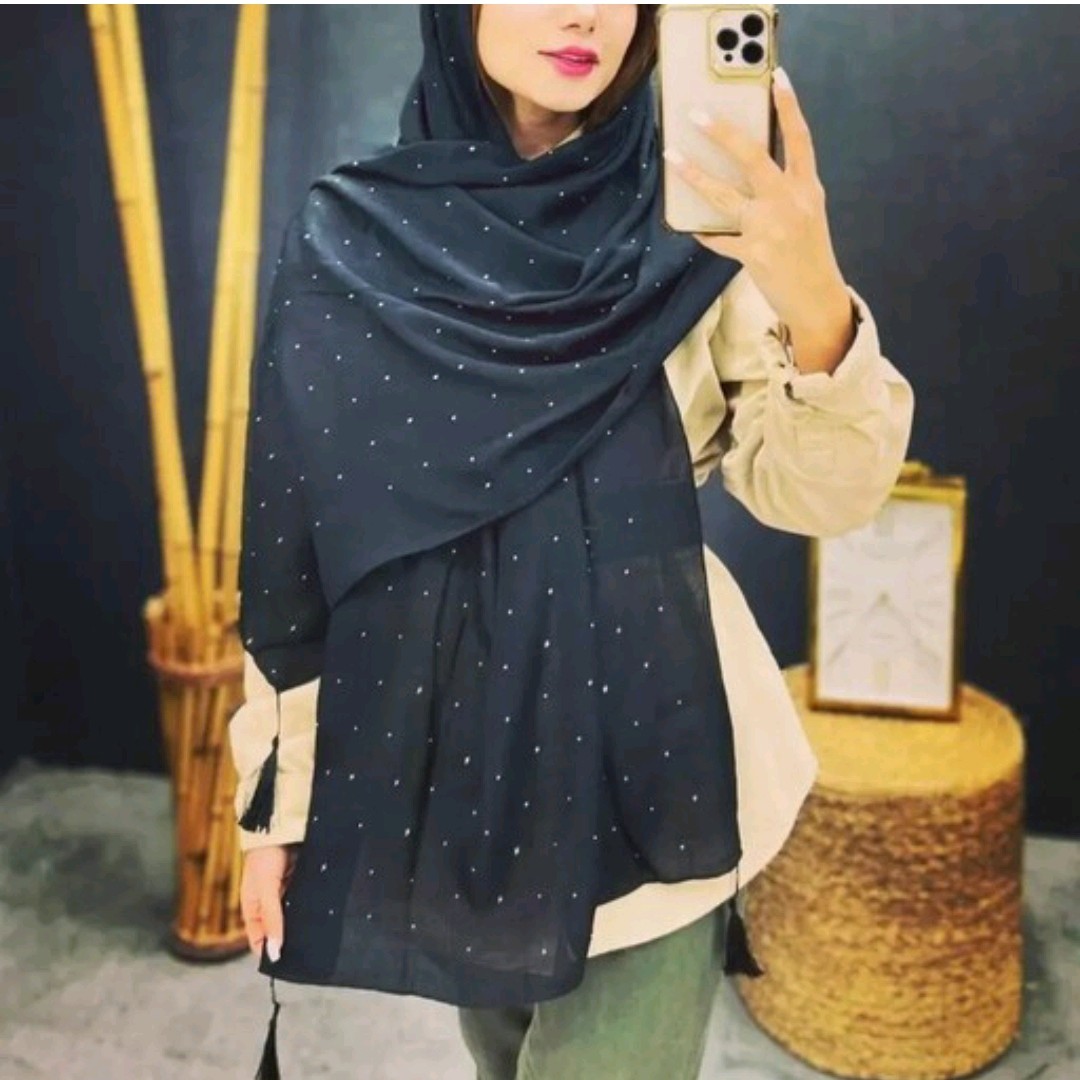شال نگین دار