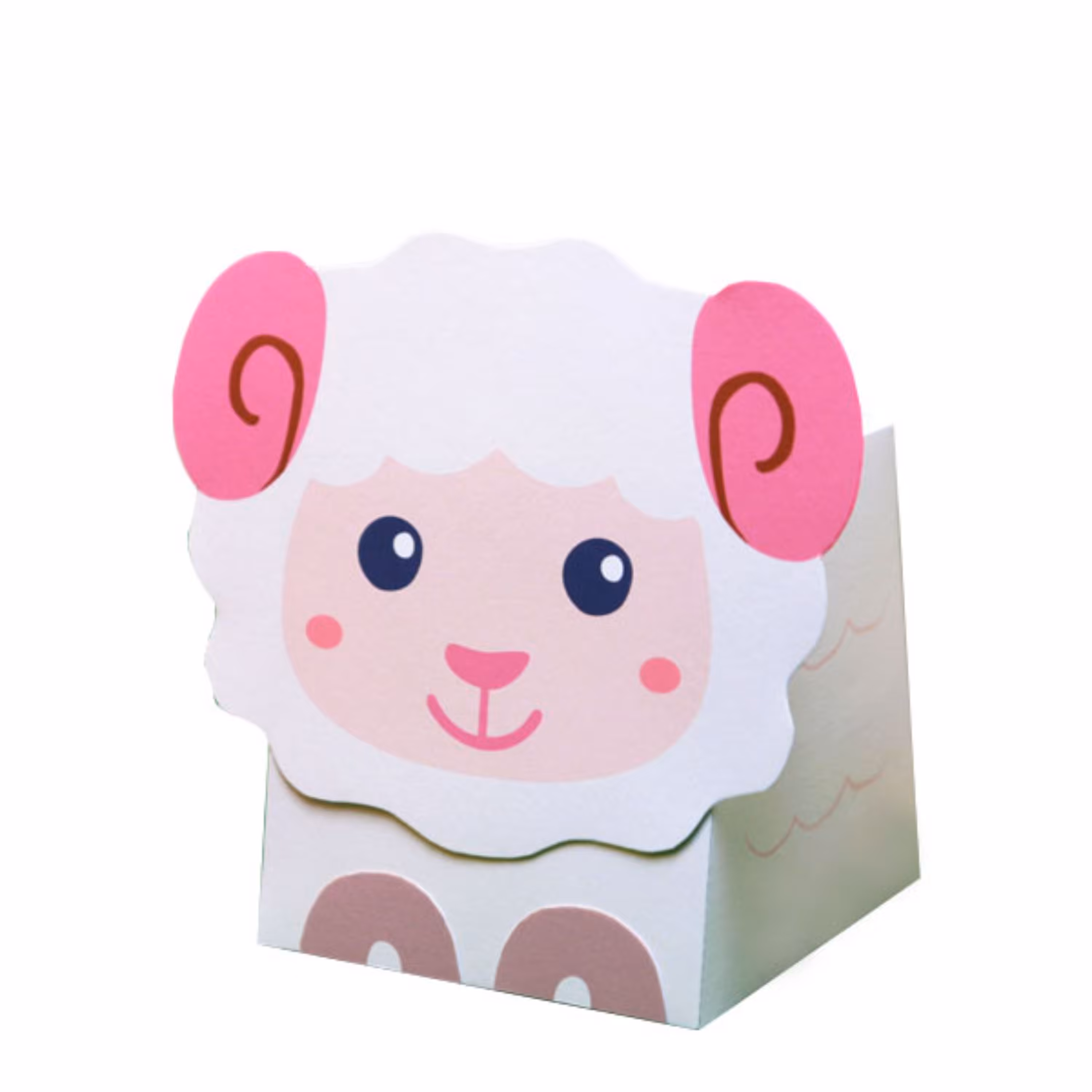 کاردستی گیفت باکس کودکانه طرح ببعی