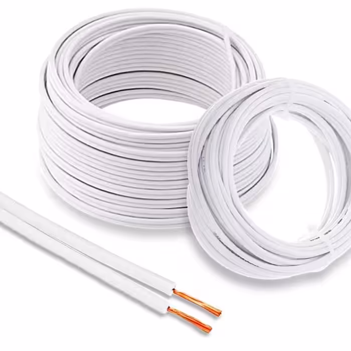 سیم سفید دو رشته دو در یک ونیم