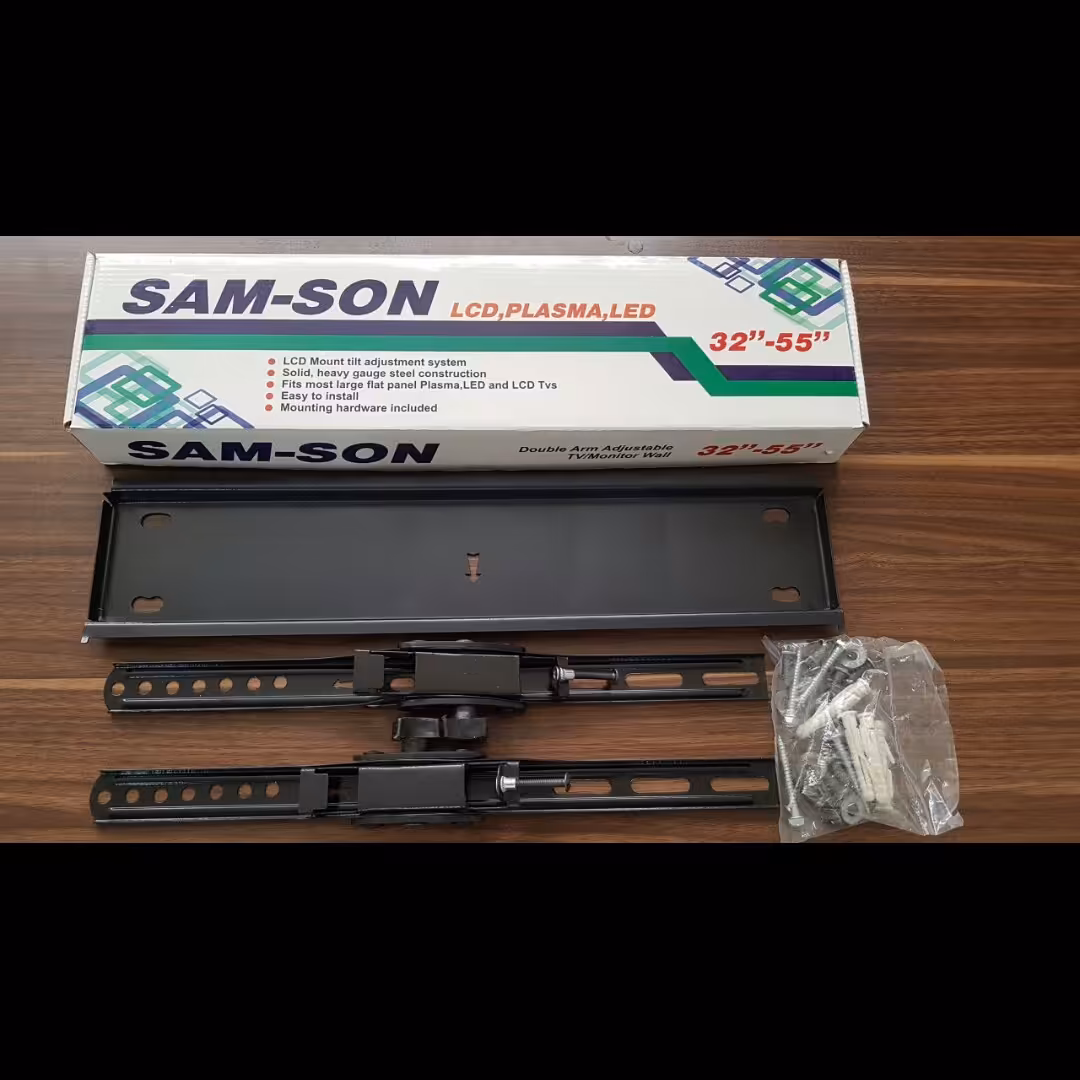 پایه دیواری متحرک مدل sam-son مناسب برای تلویزیون های32تا 55 اینچ