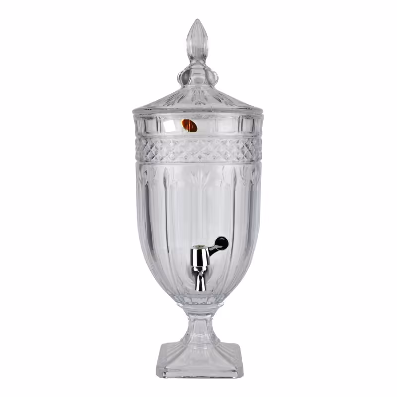 کلمن پذیرایی خارجی-کلمن کریستال-کلمن شیشه ای3لیتر