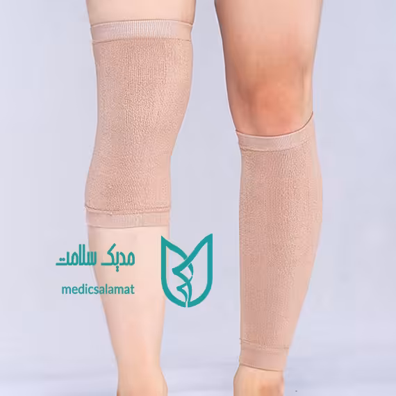 ساق بند زانوبند حوله ای الاستیک آدور Ador