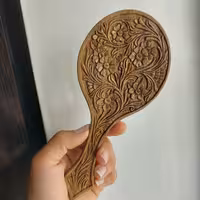   آینه تمام منبت کاری شده چوبینک 