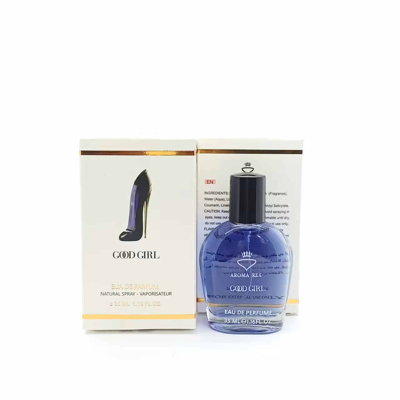 ادکلن زنانه آروما رکس مدل گود گرل مشکی  Carolina Herrera Good Girl حجم 35 میلی لیتر