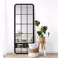 آینه قدی چوبی الف طرح افرا 70-W-180