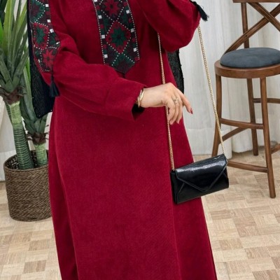 پیراهن مهمانی زنانه مخمل مدل یلدا