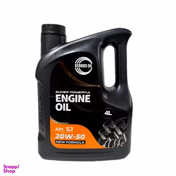 روغن موتور سرکان مدل 20_50 SJ حجم 4 لیتر