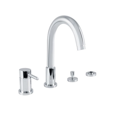 شیرآلات وان جکوزی 4 تکه بانیو دیزاین (BAGNODESIGN) مدل M-Line