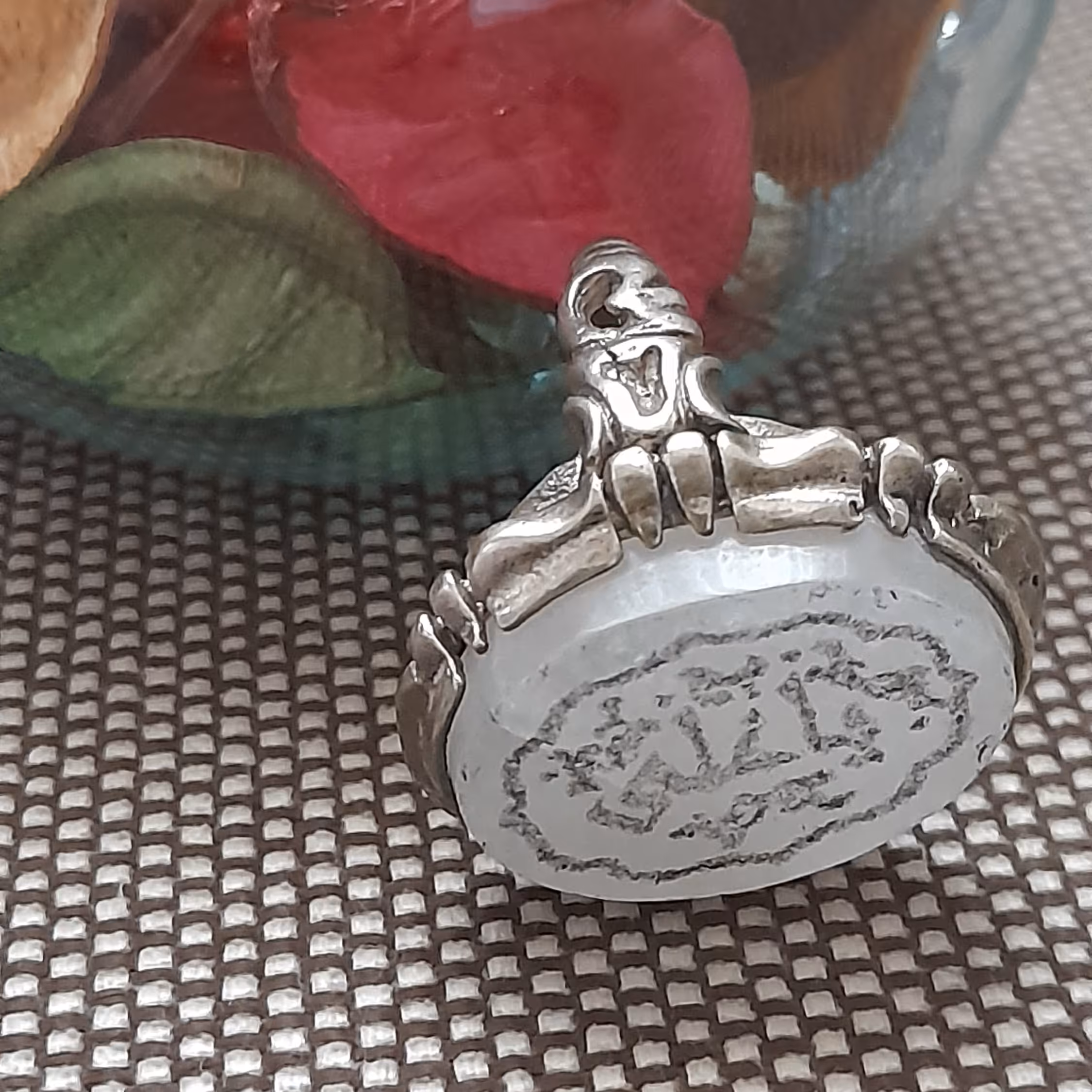 عقیق (مون استون ) مزین به یاعلی