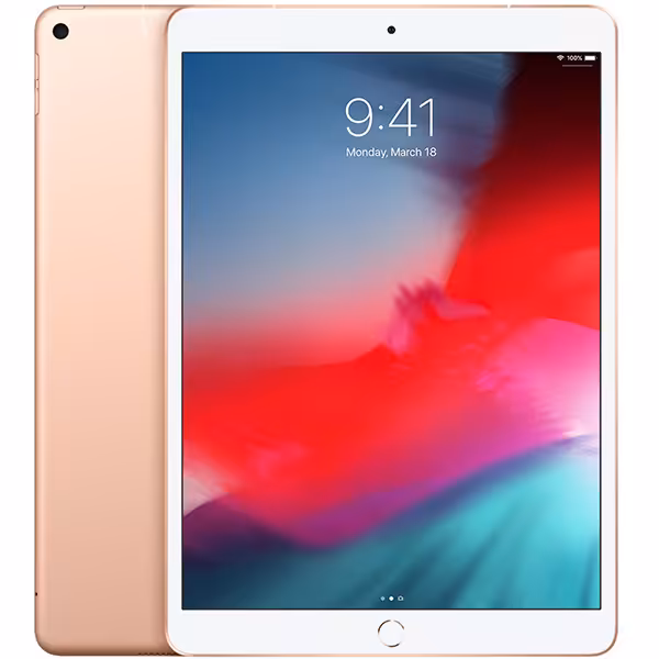 آیپد ایر 2019 256 گیگابایت سلولار طلایی - Hiapple.ir