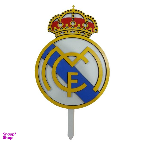 تاپر تزیین کیک بهگز مدل ریال مادرید