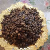 دانه قهوه رست شده عربیکا(بو داده)تازه و درجه یک(100گرم)