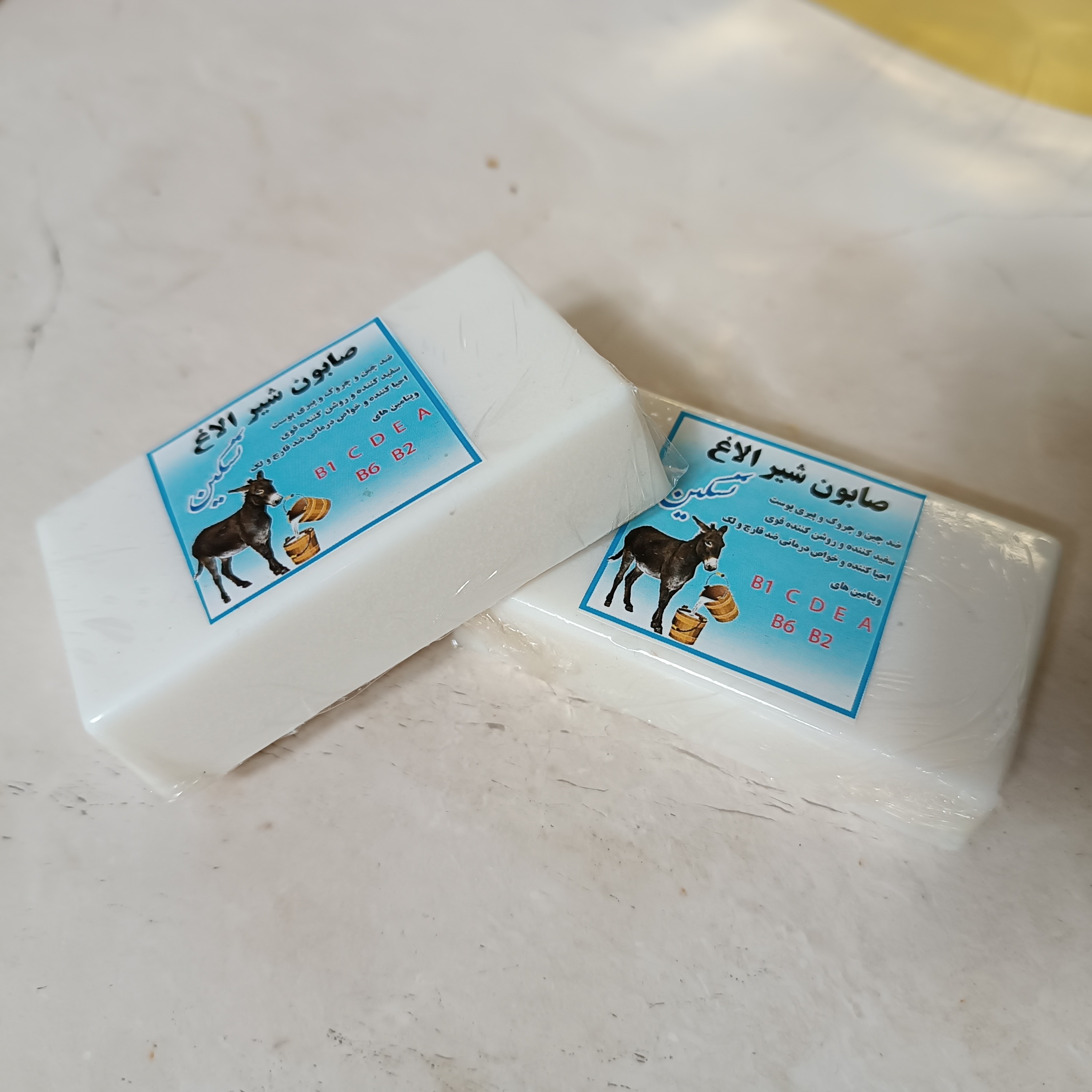 صابون شیر الاغ روشن کننده و ضد چروک 100 گرمی