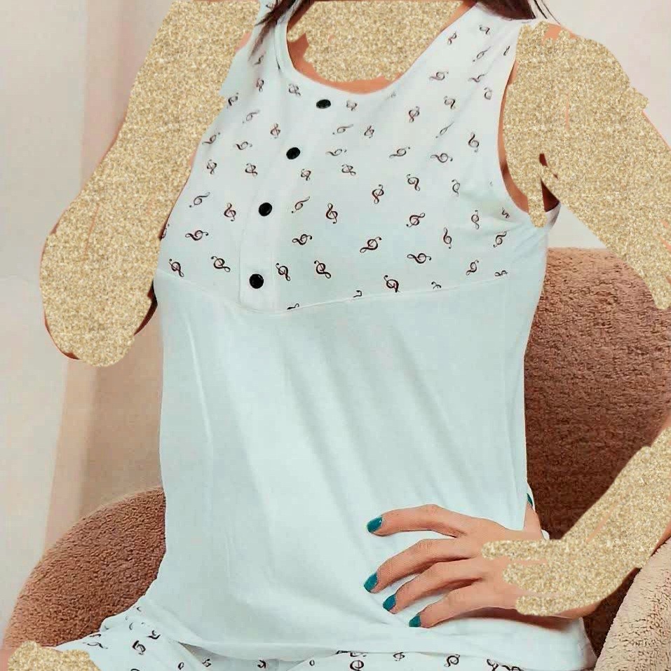 تاپ و شلوارک زنانه جنس ترک در دو سایز ایکس و 2 ایکس
