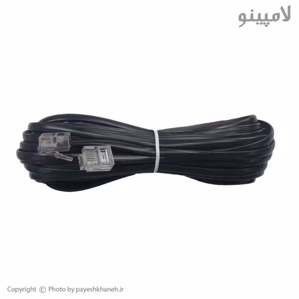 سیم خط تلفن سوکت دار 10 متری