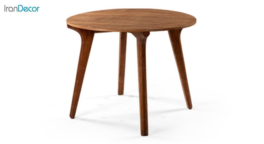 میز گرد چوبی جهانتاب مدل W84 کد 4391