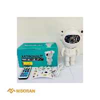 چراغ خواب پروژکتور کهکشانی و اسپیکر مدل فضانورد ایستاده ا Starry Sky Projector LED Astronaut Light Laser | موبوران