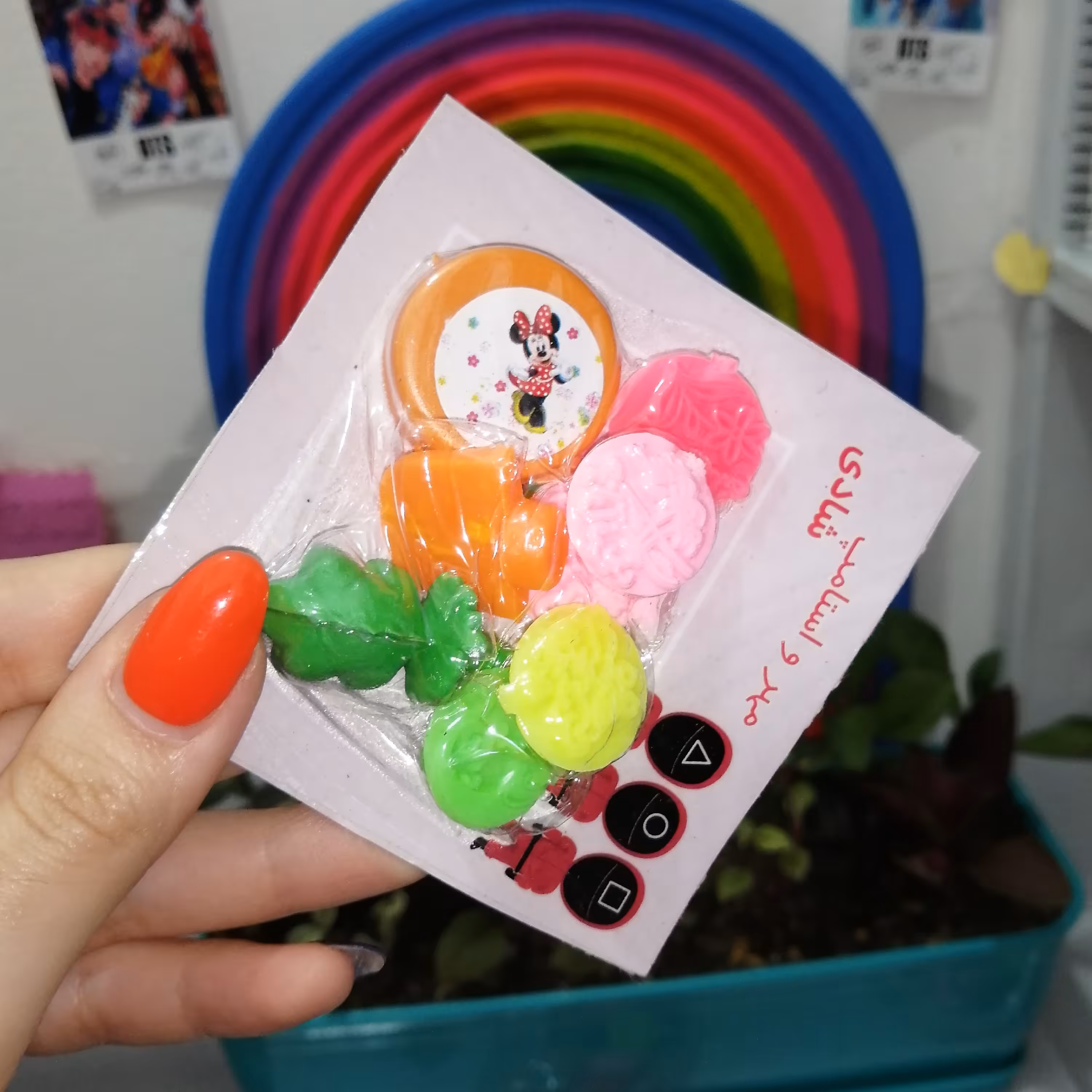 مهر و استامپ جایزه با سرمدادی و تشویقی طرح میکی موس 