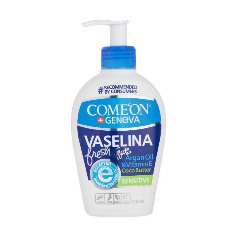 وازلین کامان مدل  Sensitive  حجم  230 میلی لیتر