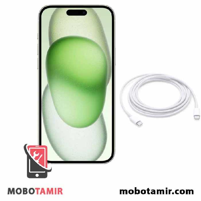قیمت کابل آیفون 15 پلاس اصلی اپل iPhone 15 Plus - موبولند
