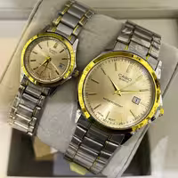 ست ساعت زنانه مردانه کاسیو casio طرح کلاسیک 