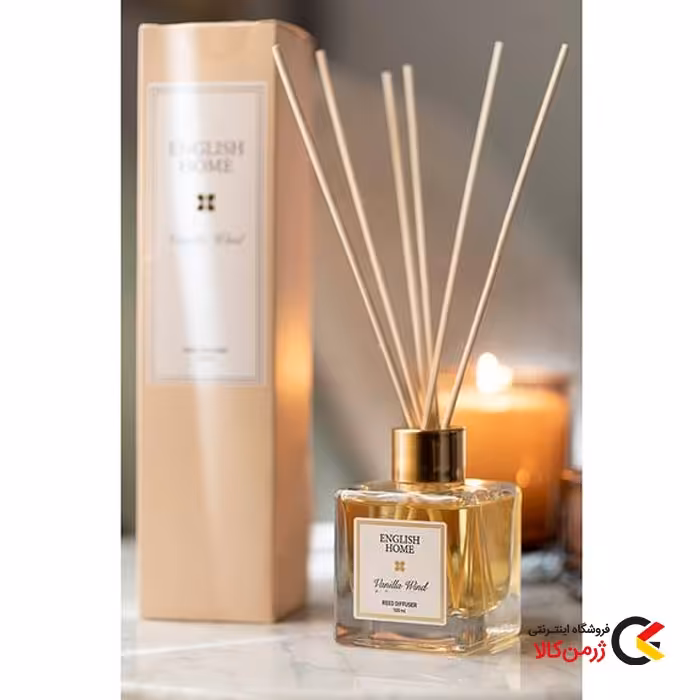 خوشبوکننده هوا انگلیش هوم مدل vanilla wind حجم 100 میلی لیتر