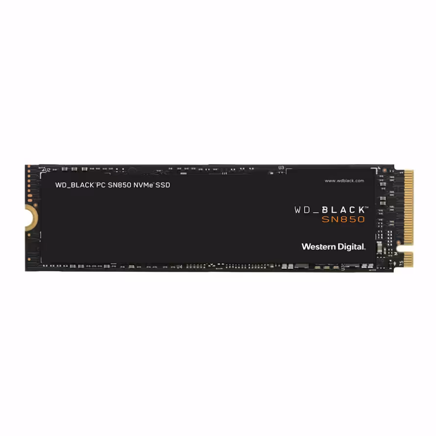اس اس دی وسترن دیجیتال SN850 M.2 NVMe 2TB