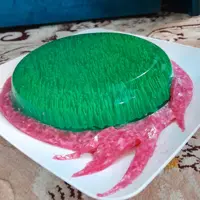 زله سبزه یی
