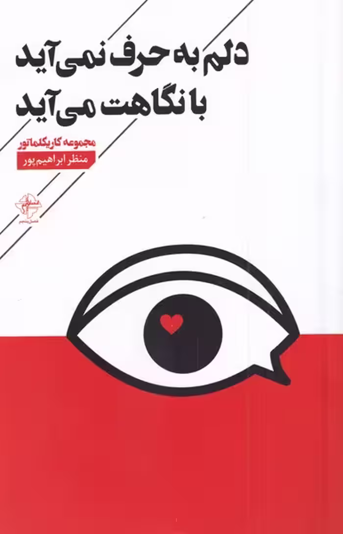 کتاب دلم به حرف نمی آید با نگاهت می آید