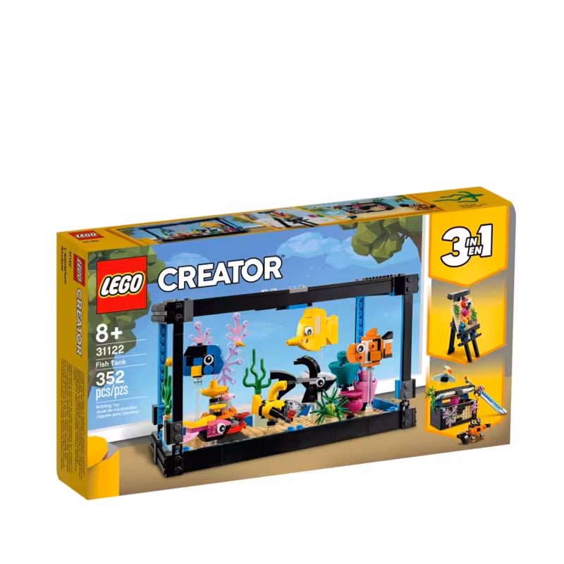 لگو مدل کریتور طرح آکواریوم کد 31122