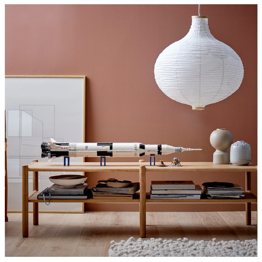 ست لگو سری آیدیاز طرح آپولو سترن فایو ناسا کد 92176
Lego Ideas NASA Apollo Saturn V 92176