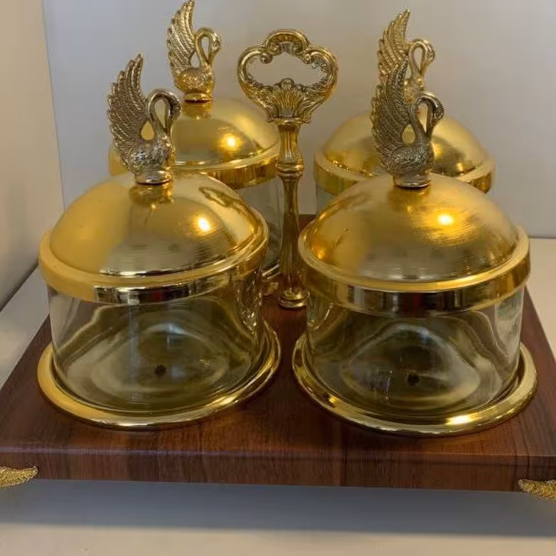 💥جا ادویه طلایی💥رنگ ثابت بسته بندی عالی👌

💥فوق العاده باکیفیت 🛒

💥قیمت فوق‌العاده مناسب  👌💣