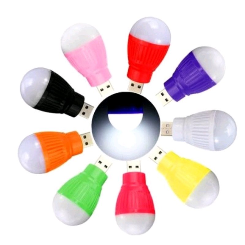 لامپ یو اس بی رنگ نارنجی 