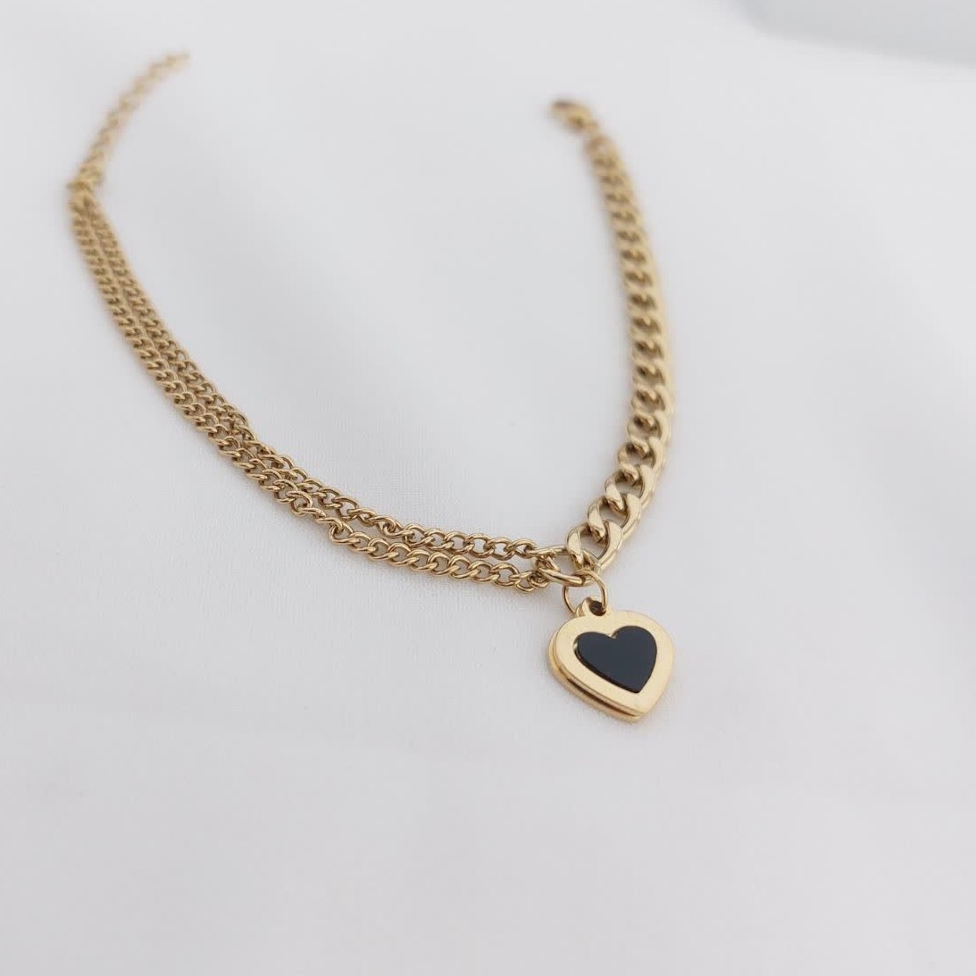 دستبند کد10987طرح طلا.استاینلس استیل.آبکاری طلا.ضدحساسیت.رنگ ثابت