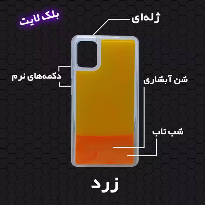 قاب آکواریومی شب تاب مناسب برای گوشی موبایل Samsung Galaxy J2 Prime-G530-Grand Prime